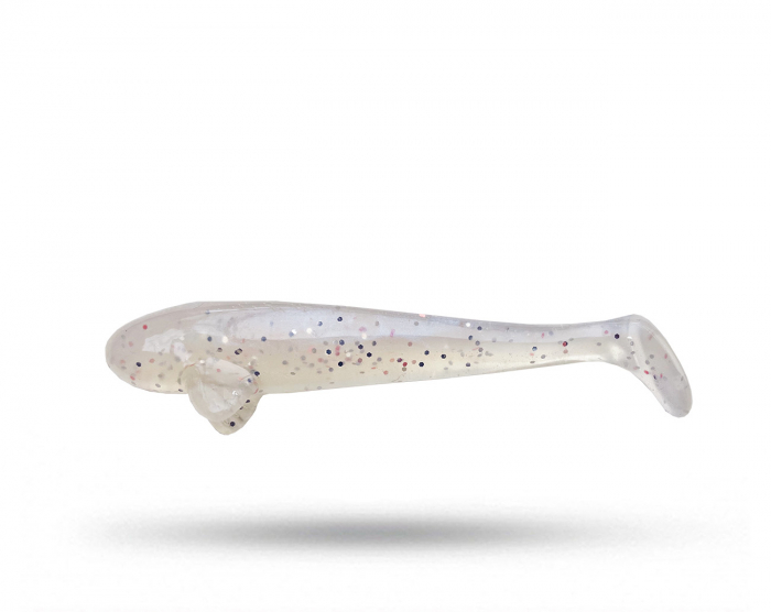BorreDansken 8,5 cm - Blue Sparkle Ghost  i gruppen Fiskedrag / Abborre & Gösjigg hos Örebro Fiske & Outdoor AB (BorreDansk-Blue Sparkle)